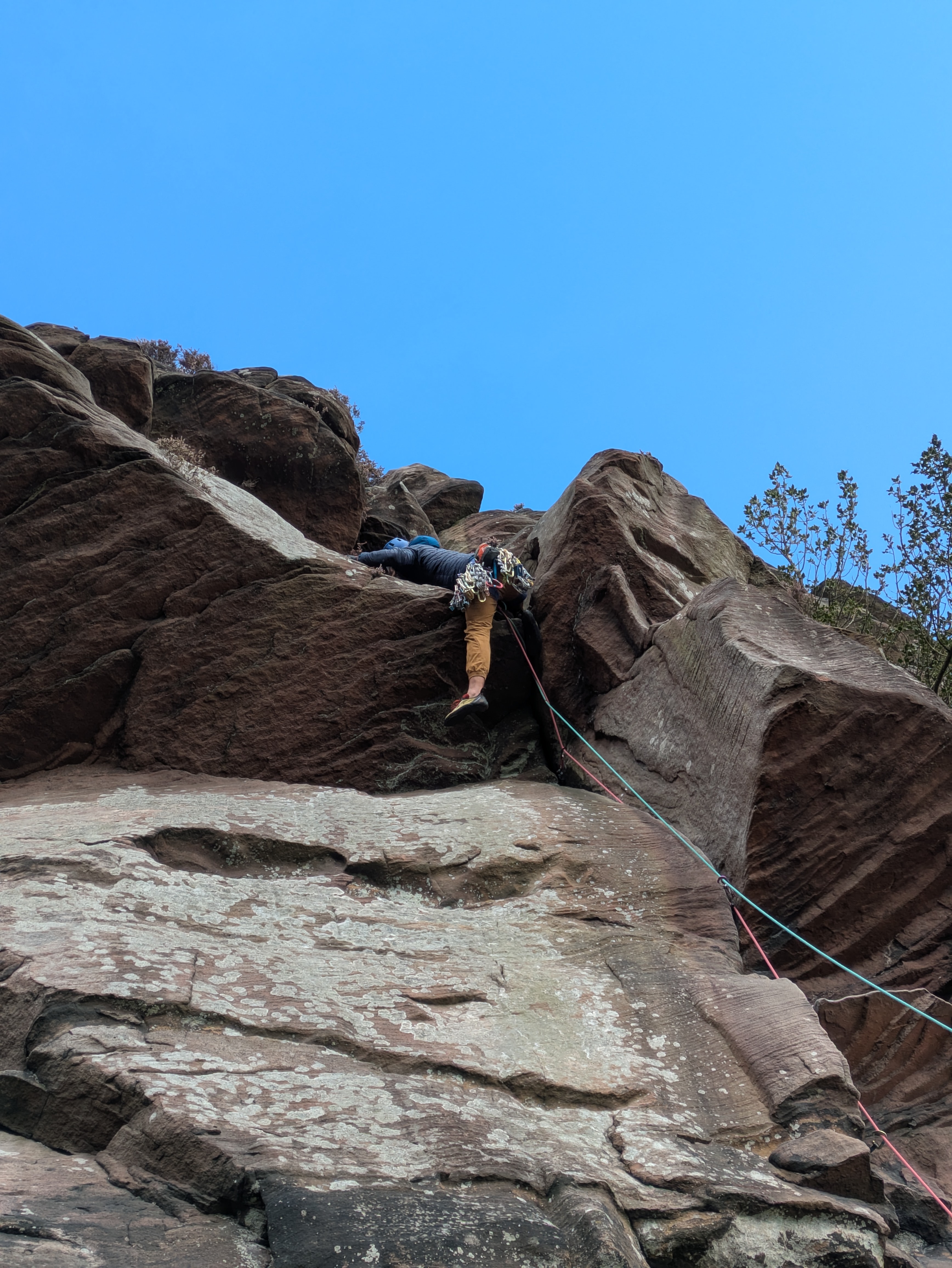 Peak District climbing trip